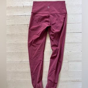 Lululemon Pink Leggings Size 4